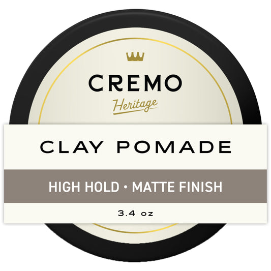 Cremo Hair Styling Clay, Premium Barber Grade Sculpting Clay for Hair Styling, 3.4 Oz Beauty & Personal Care Cremo