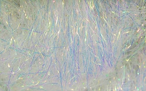 Hareline Fly Tying Ripple Ice Hair 4 inch #286 Pearl Red Hue