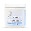Shea Radiance Nourishing Body Cream with Colloidal Oatmeal | Hydrating Moisturizer for Sensitive Skin | Gentle Hydration with Long Lasting Moisture |