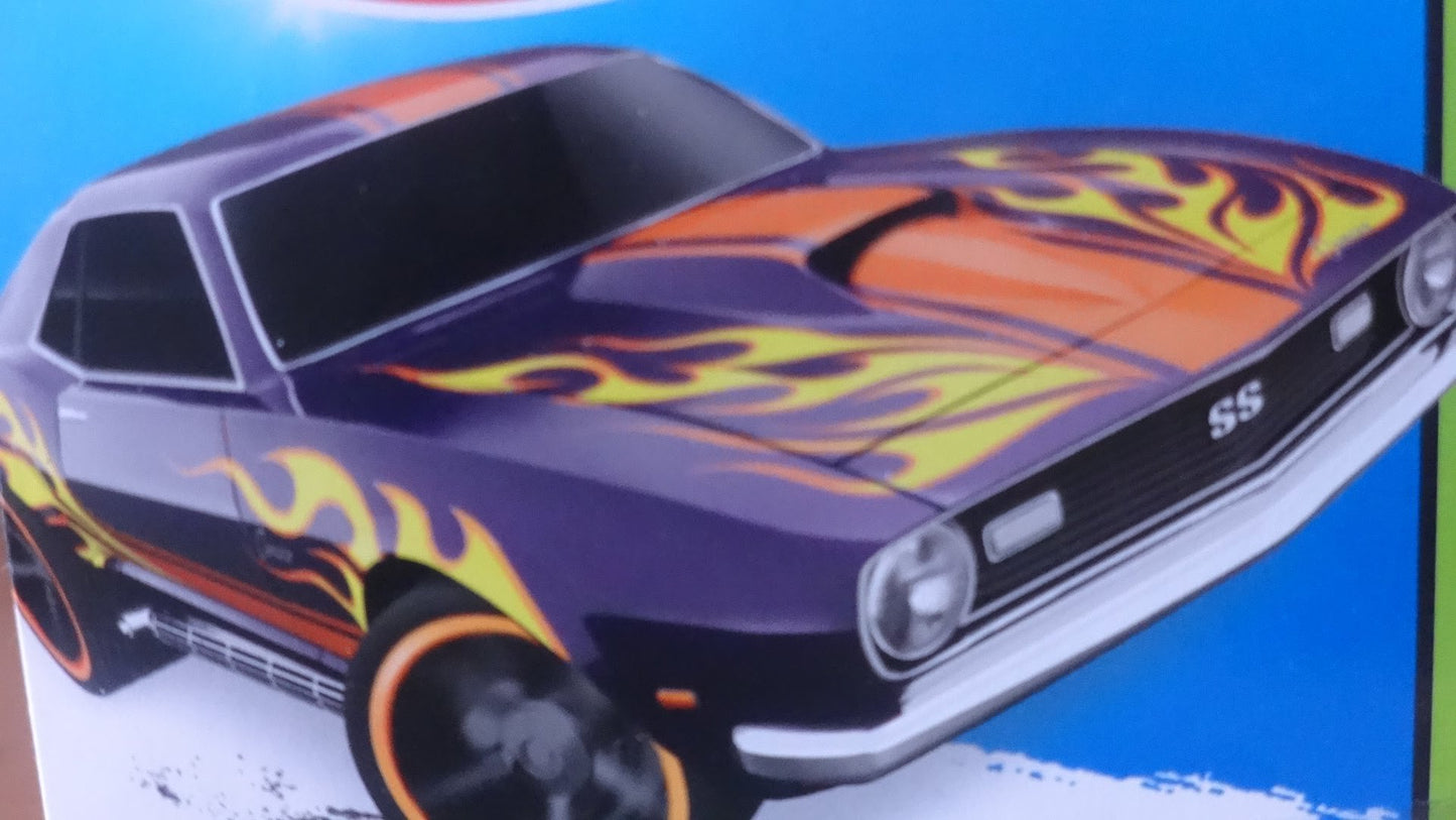 Hot Wheels, 2015 HW Workshop, '68 Copo Camaro [Purple] 211/250