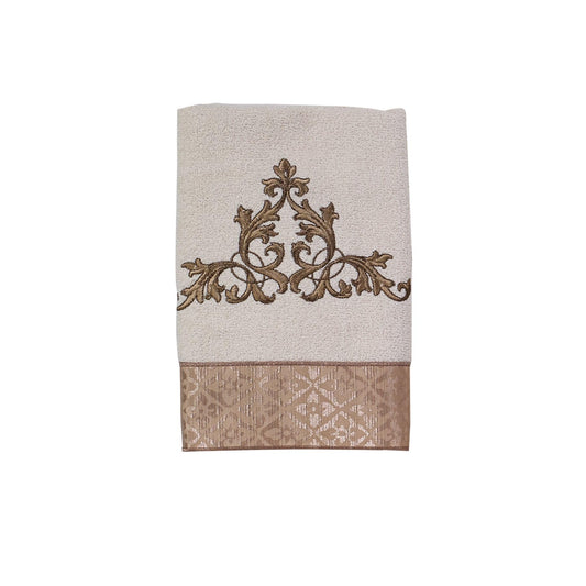 Avanti Linens - Hand Towel, Soft & Absorbent Cotton (Monaco Collection, Ivory)