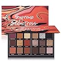 Prism Makeup Matte Eyeshadow Palette Pro 18 Colors Pigmented Shimmer Glitter Eye Shadow Palette, Long Lasting Waterproof Smokey Powder Cosmetics