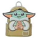 Loungefly Star Wars The Mandalorian Grogu & Crabbies Cosplay Mini Backpack