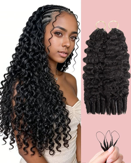 12A 99J Burgundy Red Human Crochet Hair for Boho Braids 5 Bundles 14 Inch 160g Deep Wave Braiding Hair for Bohemian Knotless Braids 100% Unprocessed Beauty and Personal Care VDZ Default Title