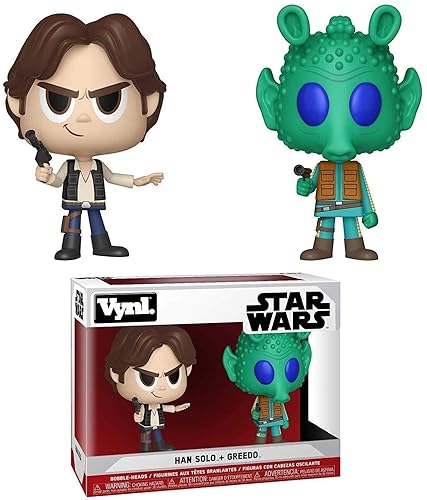 Funko Vynl: Star Wars - Han Solo & Greedo Collectible Figure, Multicolor