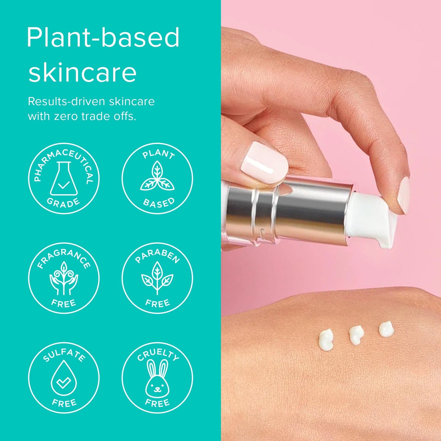ClarityRx Easy On The Eyes Smoothing Eye Cream, Natural Plant-Based Anti-Aging Under Eye Cream for Dark Circles, Contains Hyaluronic Acid, Paraben