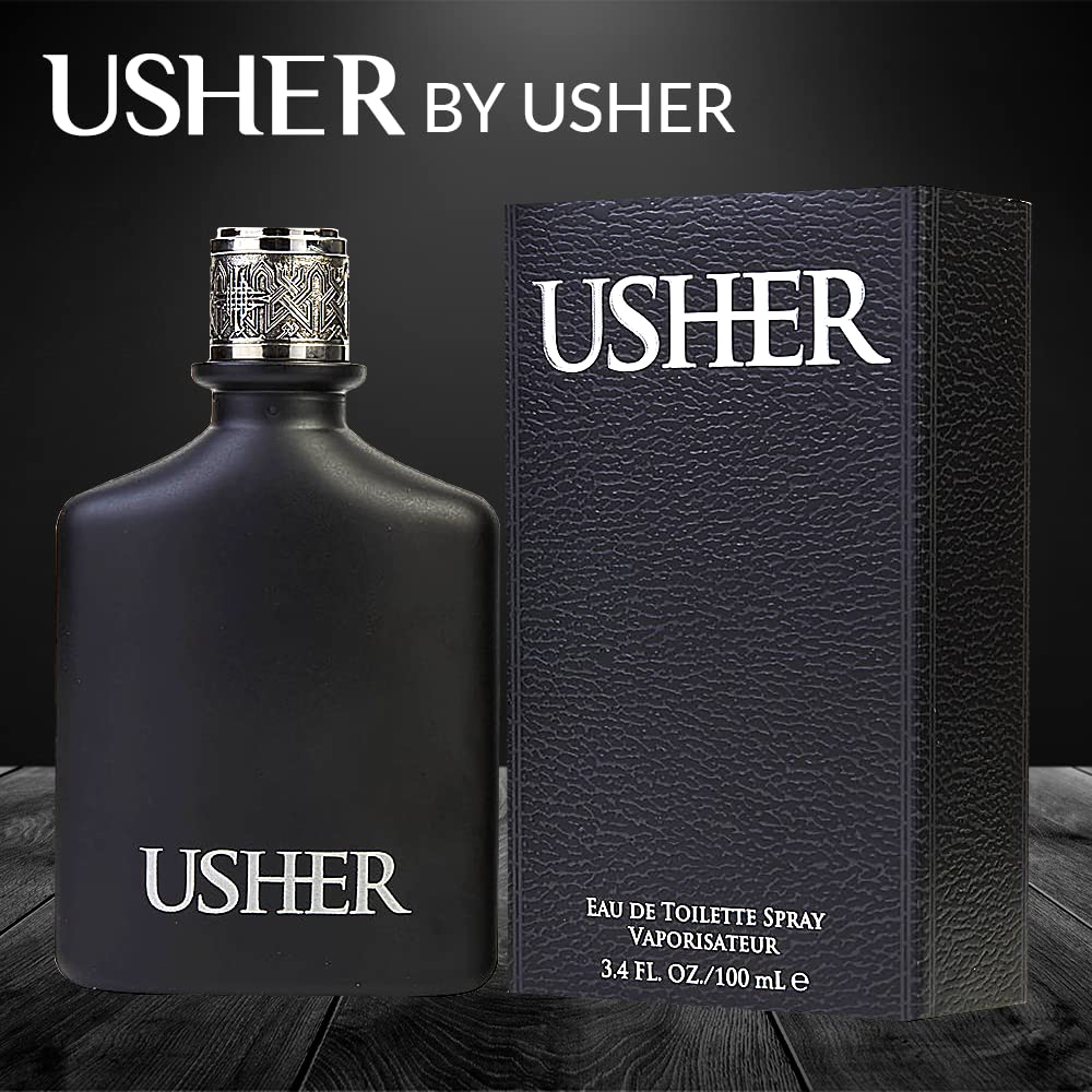 Usher By Usher For Men, Eau De Toilette Spray, 3.4-Ounce ( Pack of 2 )