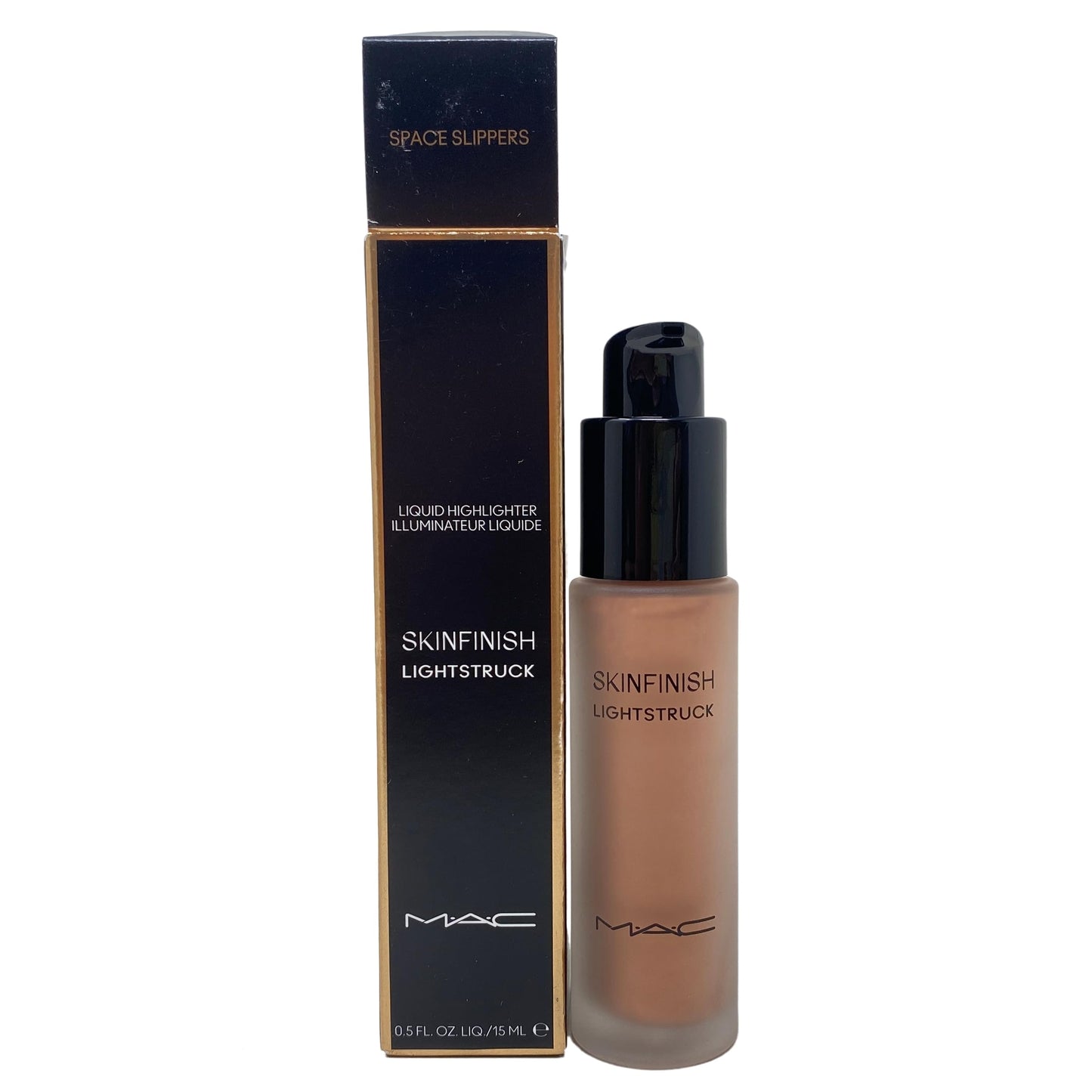 M.A.C Cosmetics Skinfinish Lightstruck Liquid Highlighter - Space Slippers - (Soft pink) 0.5 fl oz / 15 mL