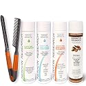 Complex Brazilian Keratin Blowout Hair Treatment 4 Bottles 300ml Value Kit Includes Sulfate Free and Easy Comb Queratina Keratina Brasilera