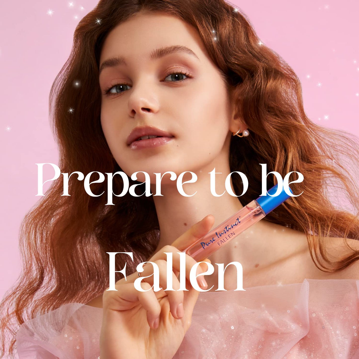 Pure Instinct FALLEN The Original Pheromone Infused Sprayer Perfume Cologne - For Her - Eau de Parfum EDP for Women - 0.31 Fl Oz
