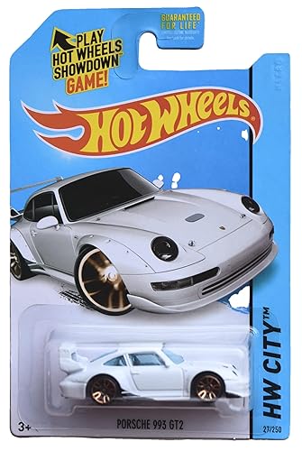 Hot Wheels Porsche 993 GT2, City 27/250 [White]