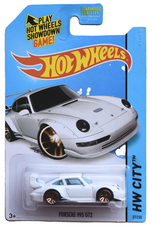 Hot Wheels Porsche 993 GT2, City 27/250 [White]