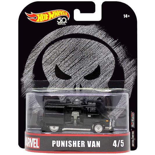 Hot Wheels Punisher Van, 1:64 Scale