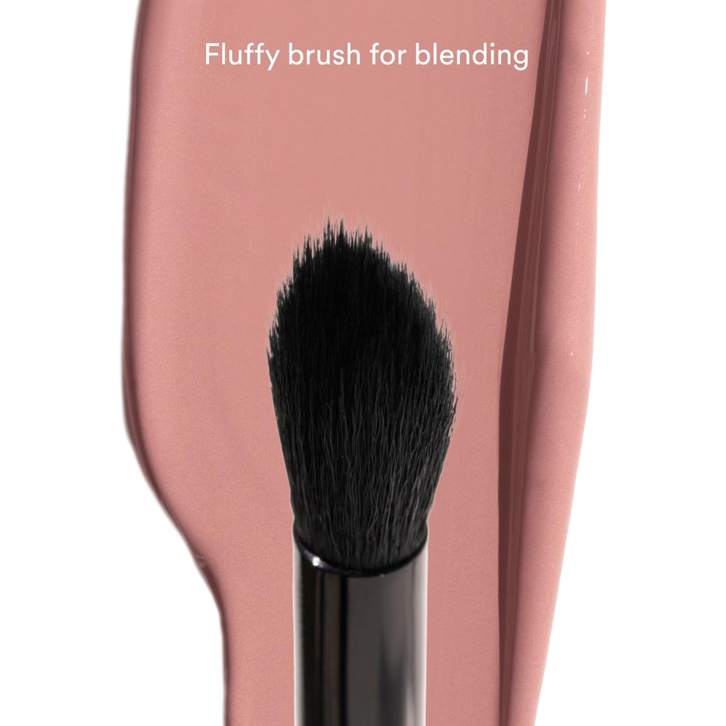 Gen See Liquid Eyeshadow Dual Tip Brush - Precision Eye Makeup Brush for Liquid and Cream Shadow, Vegan Bristles Blender and Detail Tool, Cruelty-Free
