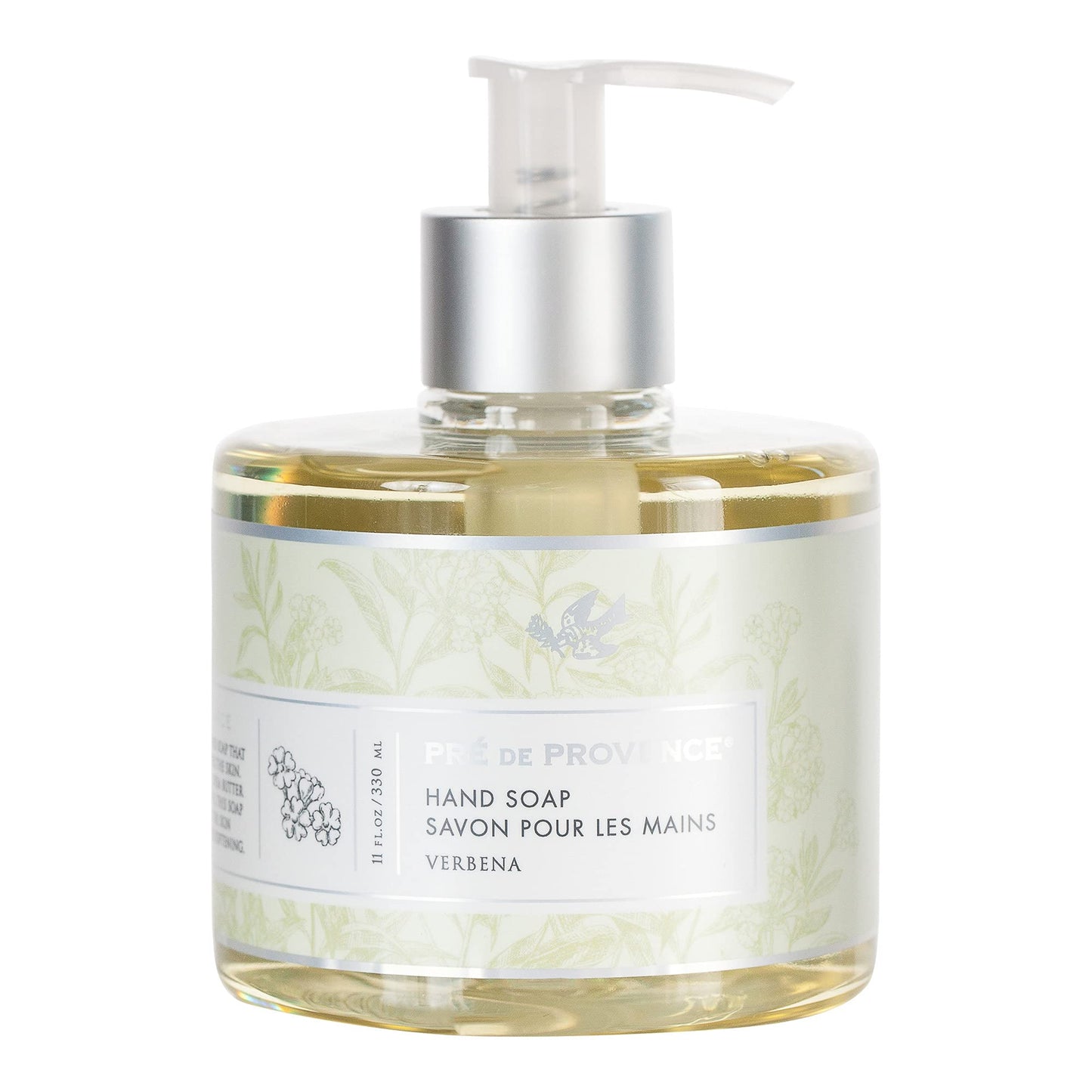 Pre de Provence Collection Liquid Hand Soap, Sooths & Softens while Cleansing, Enriched with Shea Butter, Vitamin E & Glycerin, Soft & Soothing, 11 fl