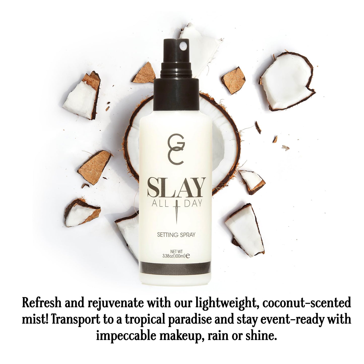 Slay All Day Setting Spray - Coconut by Gerard Cosmetic for Women - 3.38 oz Setting Spray