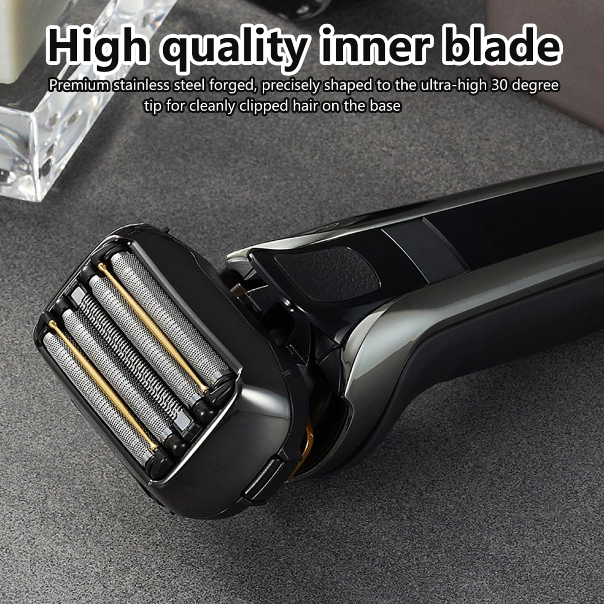 Precision Shaver Head Blade Replacement Fits for Panasonic ES-CSV6Q, ES-CV70, ES-ELV7A, ES-ELV5B, ES-LV9A,Replaces Model ES9038, Fit for ARC 5 Blade Beauty and Personal Care XSPANDER