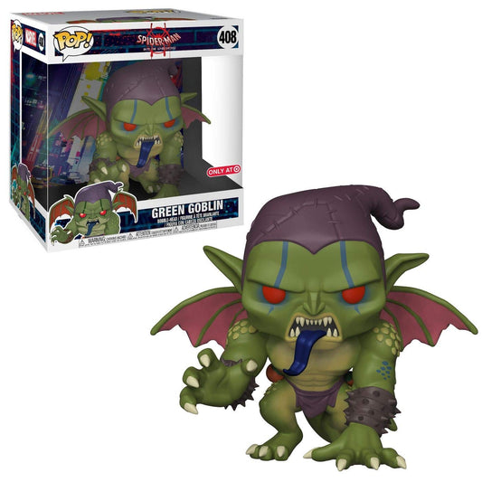 MPreview POP! Marvel: Spider-Man Into The Spider-Verse #408 Green Goblin 10 tall Exclusive Bobble-Head Vinyl Figure