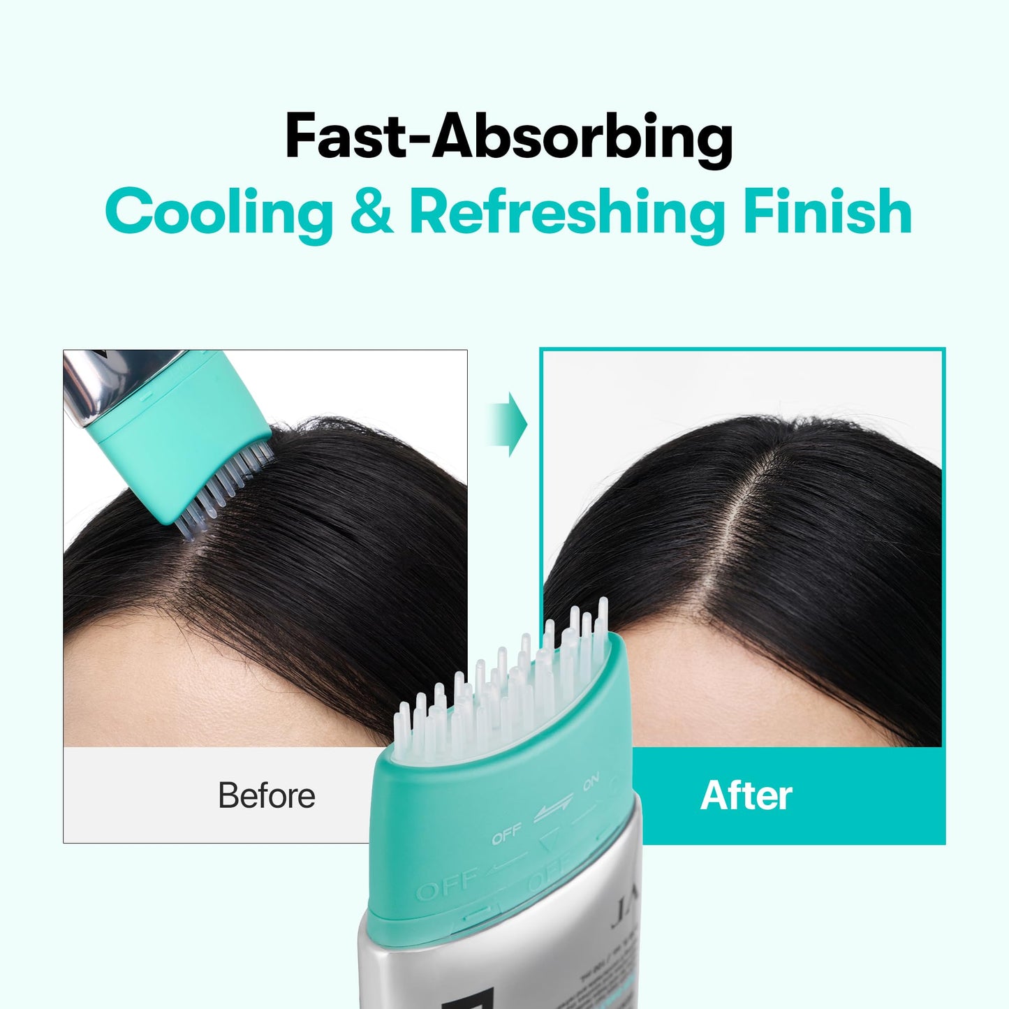 VT COSMETICS PDRN Reedle Shot Brush Hair Serum, Cooling & Refreshing Scalp Care with Vegan PDRN, Caffeine & Spicule Complex, Lightweight & Non-Greasy Beauty and Personal Care VT COSMETICS