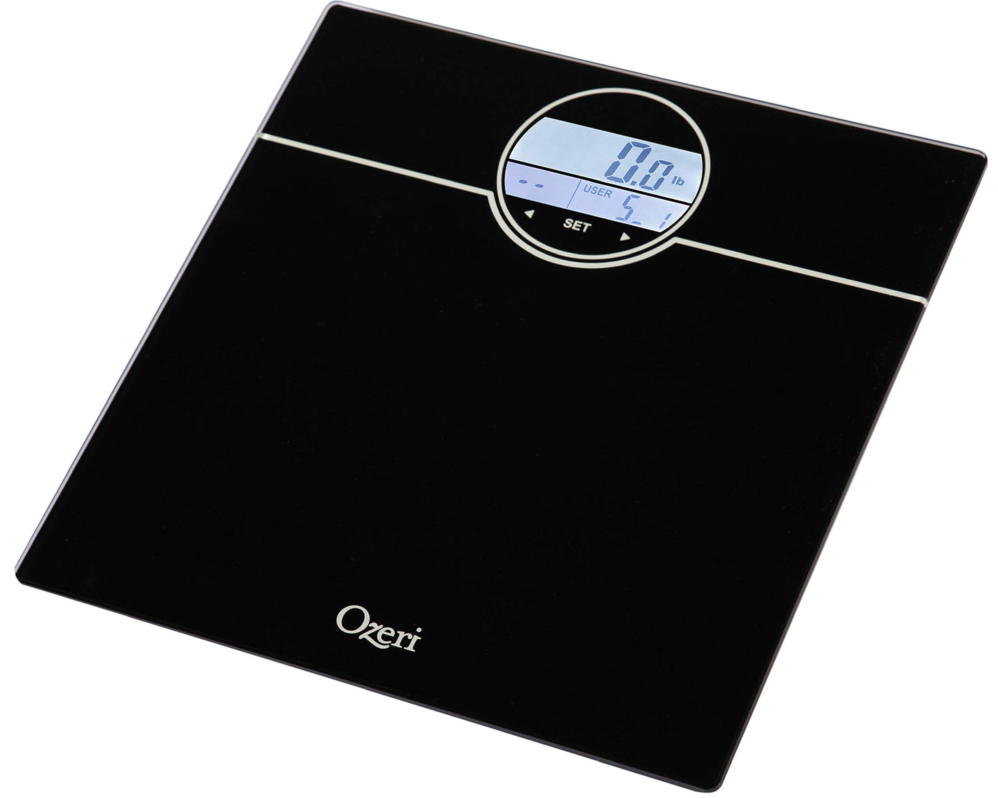 Ozeri WeightMaster 400 lbs Weight Scale with BMI and Weight Change Detection