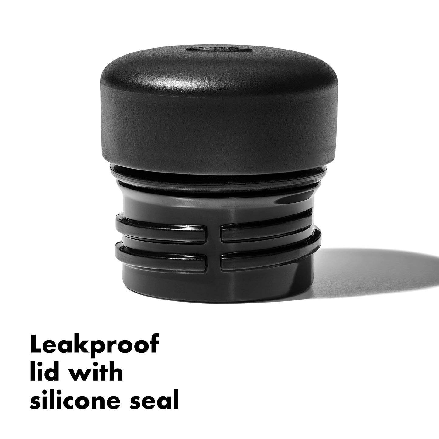 OXO Strive 24oz Insulated Water Bottle with Standard Lid - Dark Cobalt