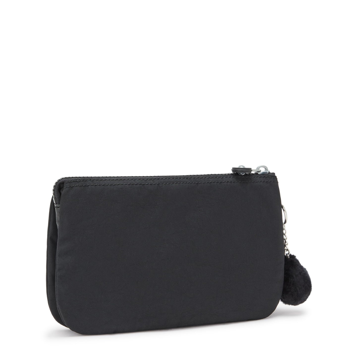 Kipling Womens Creativity Extra Large Wristlet, Versatile Cosmetics Kit, Lightweight Nylon Travel Organizer Pouch, Black Noir, Extra Large US