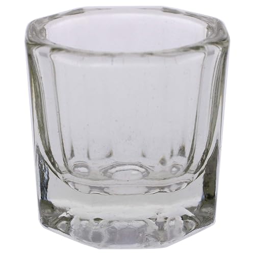 Cuccio Pro Glass Dappen Dish Pack - Clear 12 Pc, 12count Beauty & Personal Care Cuccio