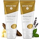 Botanic Tree Glycolic Acid Face Wash - Facial Cleanser For Skin Care, Treatment Scrub, 10% Glycolic and Salicylic Acid 6 fl. oz (2 pack)