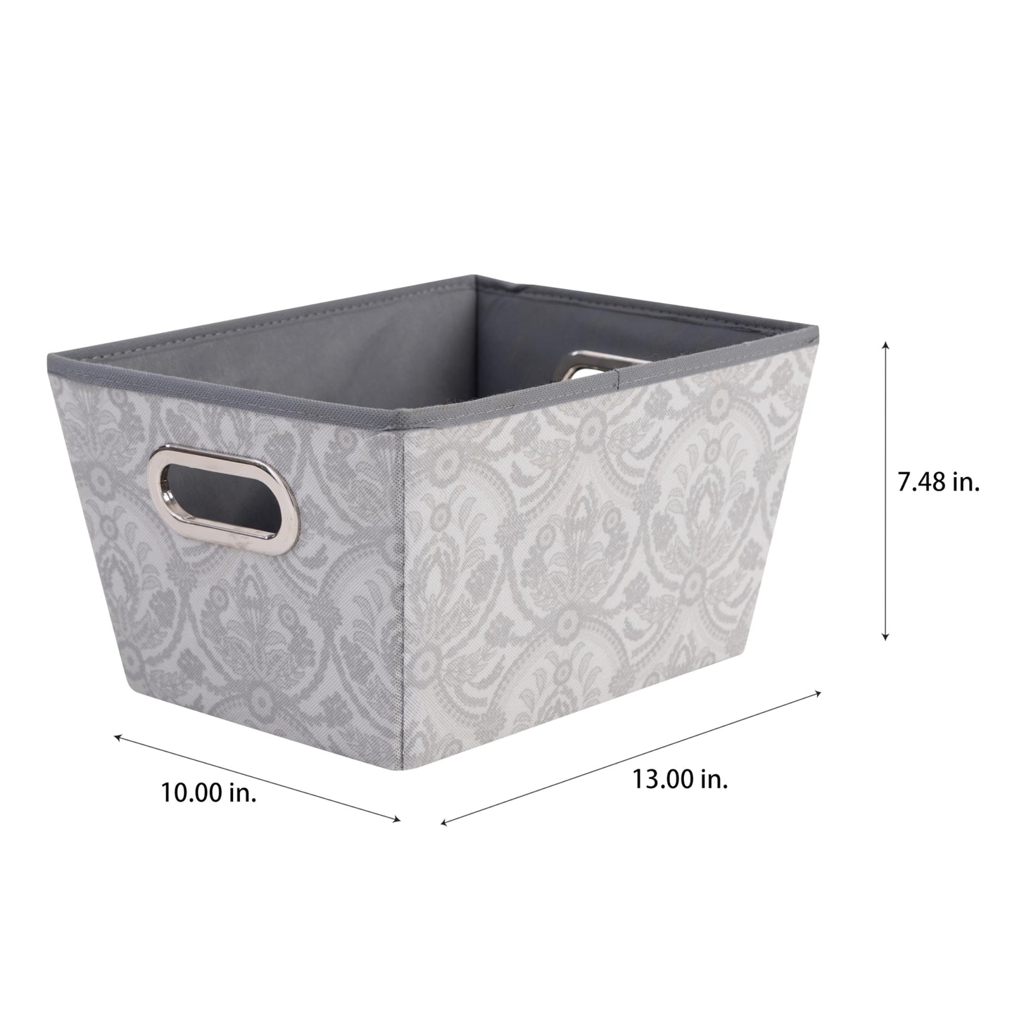 Laura Ashley Grommet Storage Bin, Medium (LA-95612)