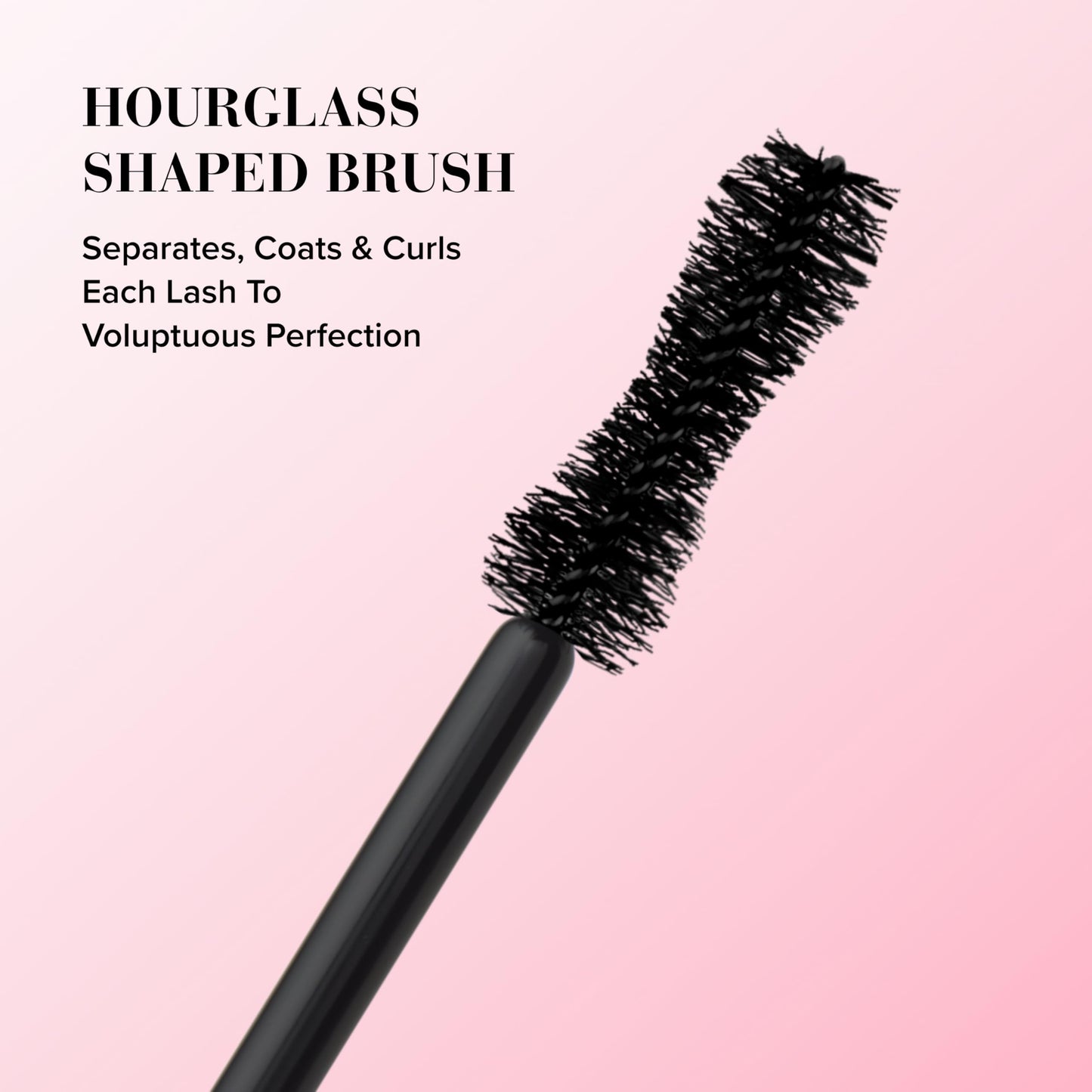 Too Faced Better Than Sex Volumizing and Lengthening Mascara | Vegan Formula, Dramatic Volume and Length | Cruelty-Free Eye Makeup + Hourglass Brush Beauty and Personal Care Too Faced