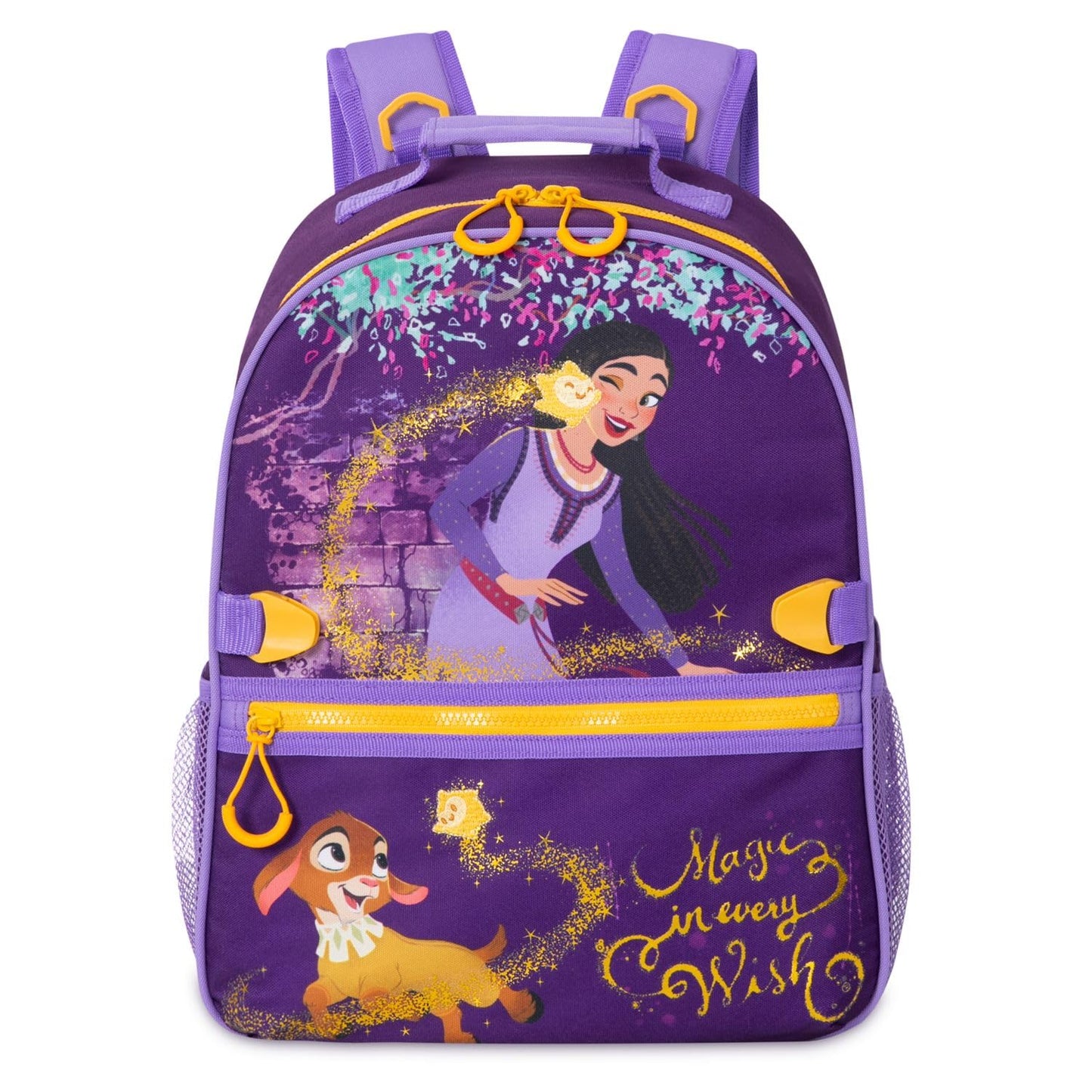 Disney Store Official Wish Toddler Unisex Backpack | Kindergarten Elementary Kids Backpack | Medium (16" tall) - Purple