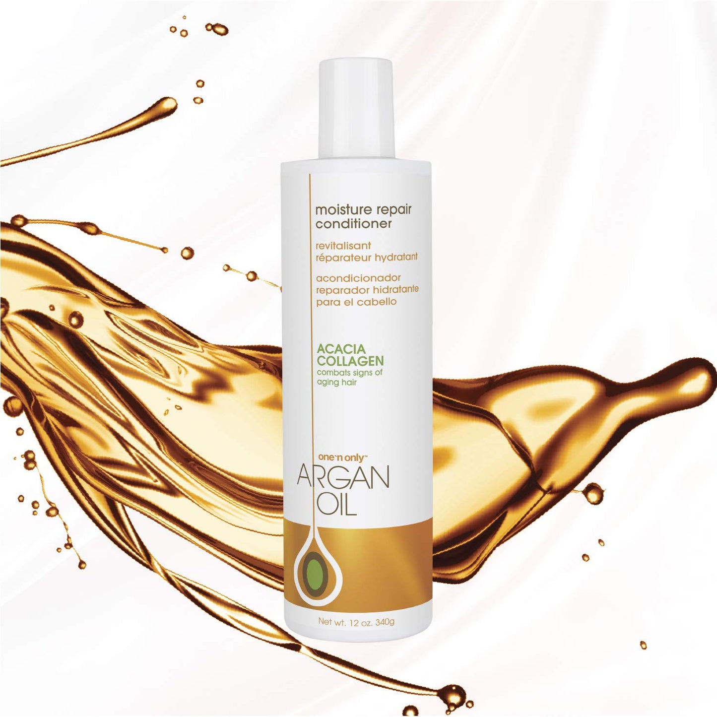 One 'n Only Argan Oil Moisture Repair Conditioner, Helps Detangle and Smooth Damaged Hair Cuticle to Improve Structure, Improves Shine