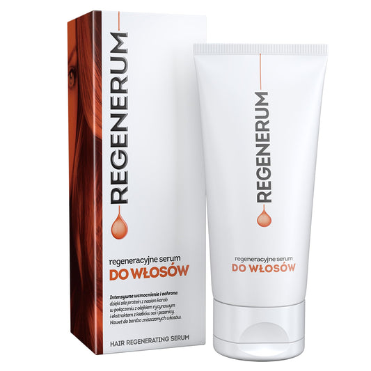 Regenerum - Hair Regenerating Serum - Intensive Care for Dry, Weak, and Damaged Hair with Nourishing and Hydrating Ingredients - 125ml