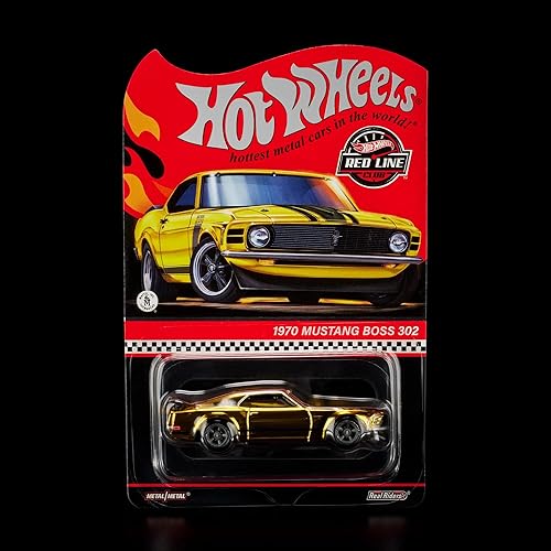 Hot Wheels 1970 Ford Mustang Boss 302 RLC Collectors Exclusive