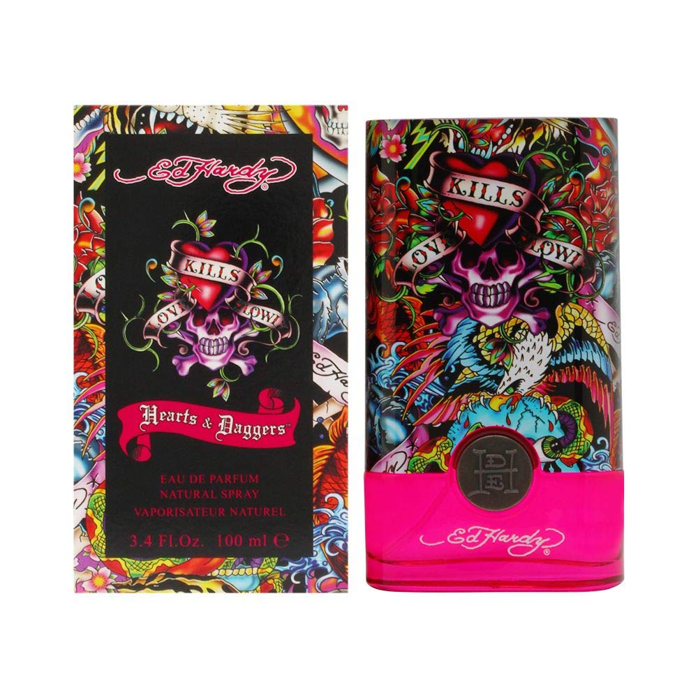 Ed Hardy Hearts & Daggers 3.4 Edp Sp For Women Fragrance:women 0