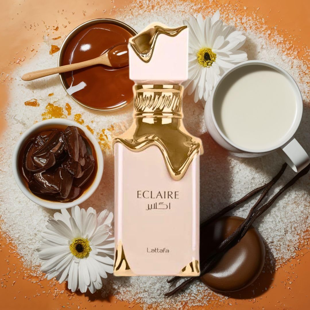 Lattafa Eclaire for Women Eau de Parfum Spray, 3.4 Ounce / 100 ml Beauty and Personal Care Lattafa