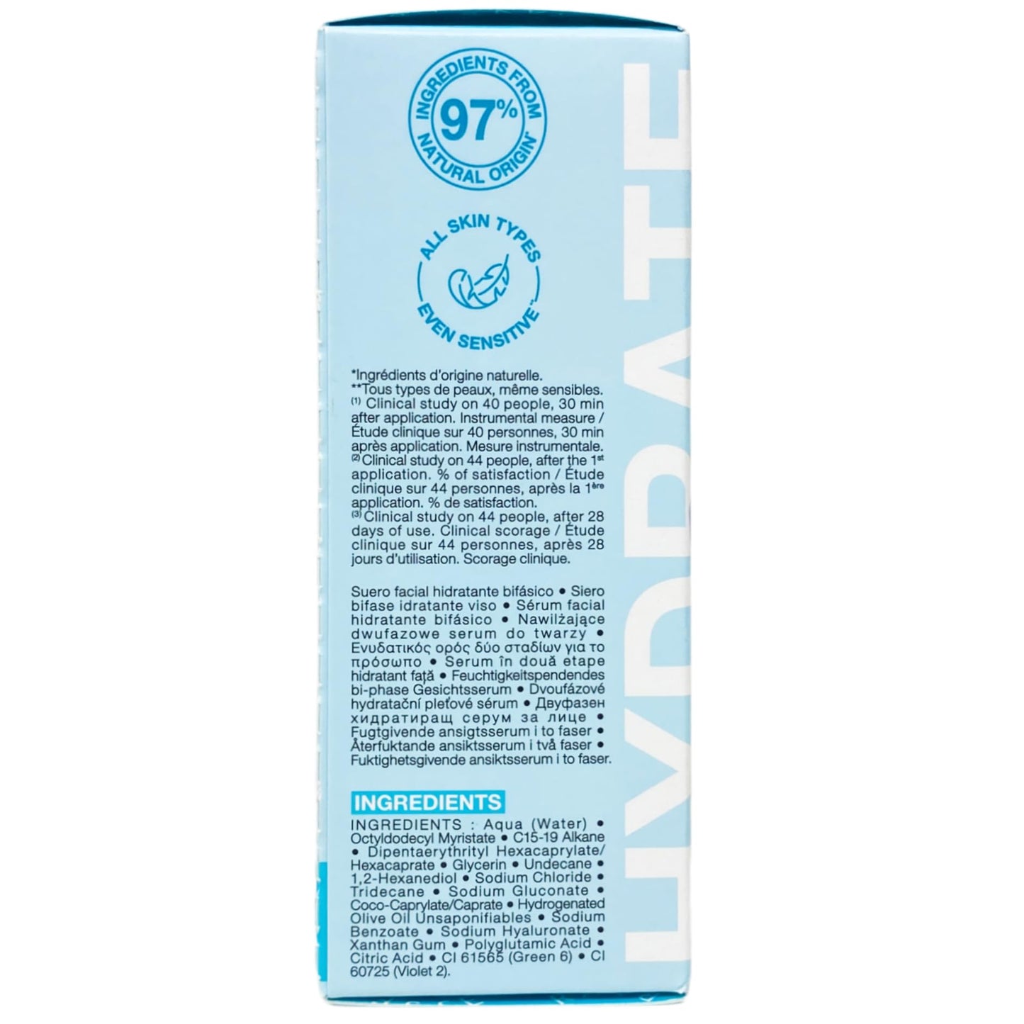 SEPHORA COLLECTION Hydrate - Dewy Bubble Serum with Hyaluronic + Polyglutamic Acids 1.01 fl oz / 30 mL