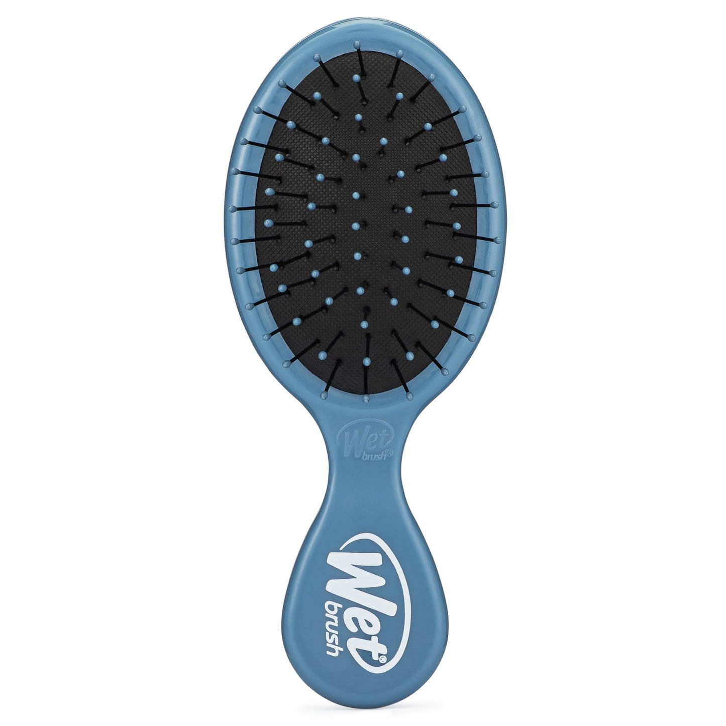 Wet Brush Mini Detangler Hair Brush, Elemental Blue, Detangling Travel Hairbrush, Ultra-Soft IntelliFlex Bristles Glide Through Tangles with Ease