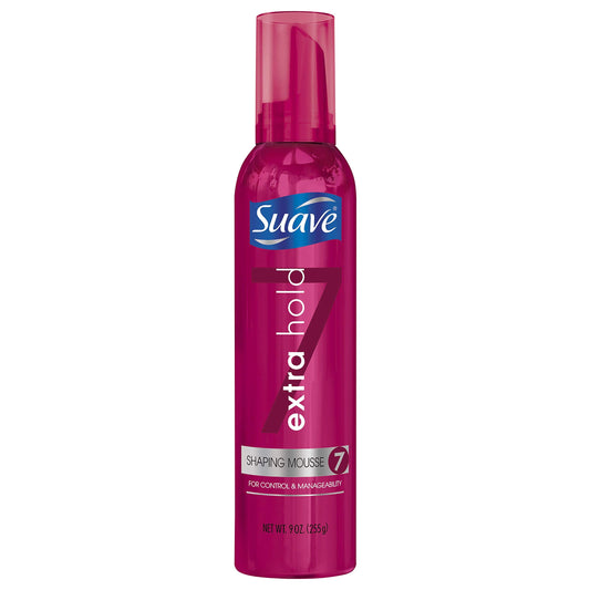 Suave Shaping Mousse, Extra Hold, 9 oz