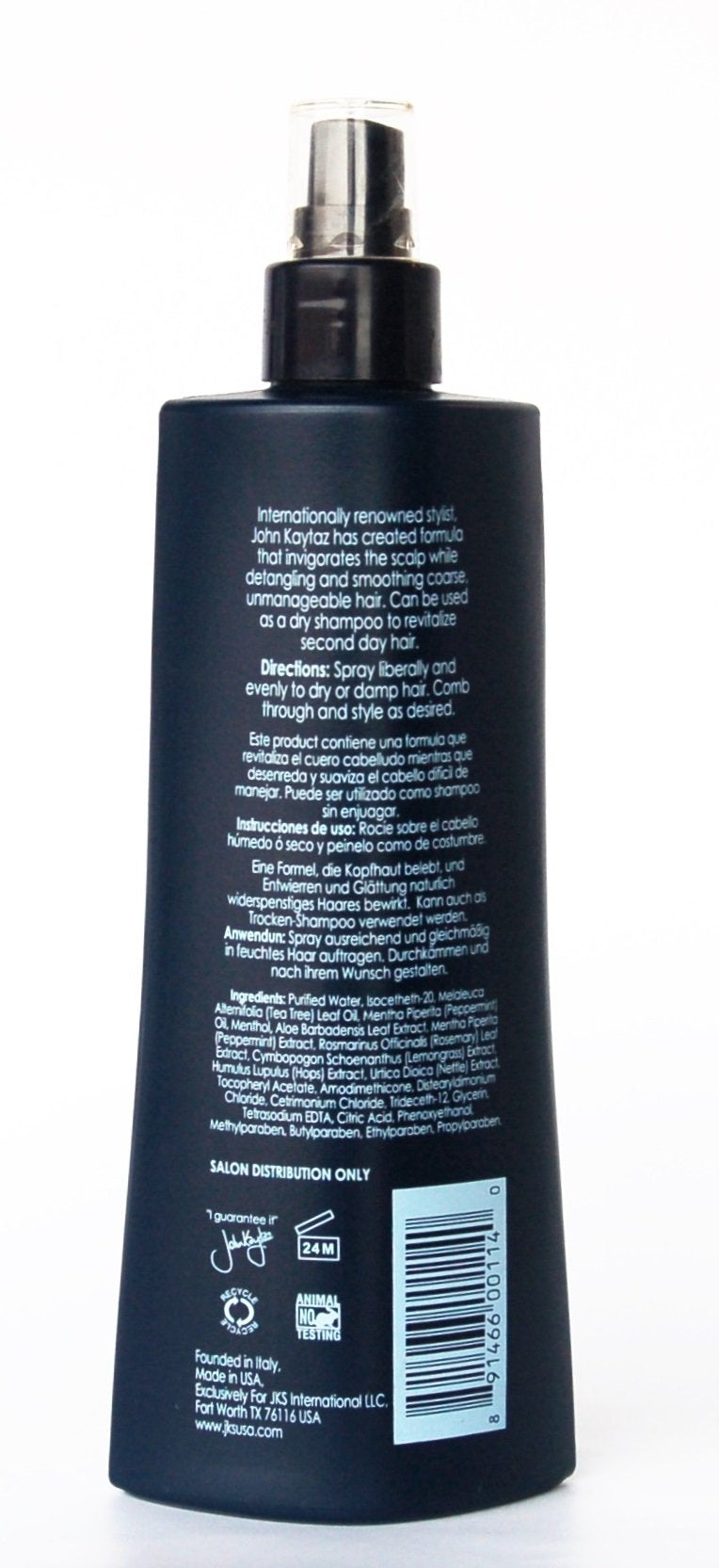 JKS® Hair Softener & Detangler