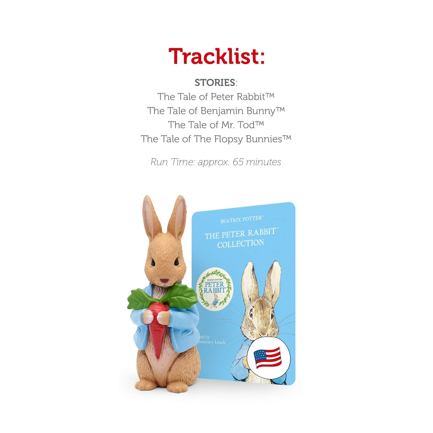 Tonies Peter Rabbit Audio Play Character from Beatrix Potter