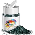 MARBLERS Twinkle Glitter [Green Garnet] 1.5oz (42g) | Fine | Non-Toxic, Vegan, Cruelty-Free | Face, Body, Eyeshadow, Hair, Festival, Party Makeup |