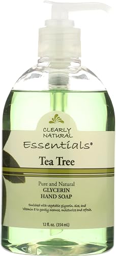 Clearly Natural, Soap Hand Liquid Tea Tree, 12 Fl Oz