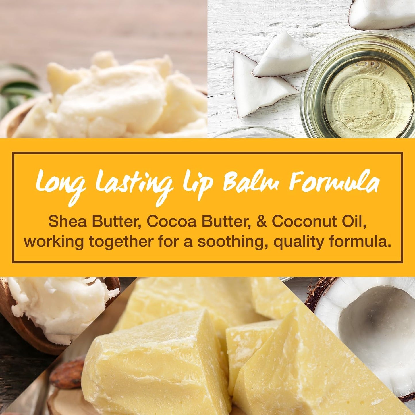 Nature's Bees DIY Lip Balm Kit, Natural Cherry Flavor, Includes 48 Blank Lip Balm Tubes with 60 Labels, Made with Beeswax, Cocoa Butter, Coconut Oil