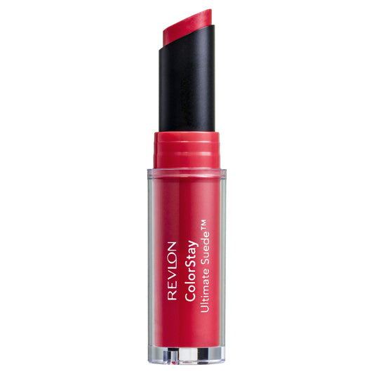 REVLON Lipstick, ColorStay Ultimate Suede Lipstick, High Impact Lip color with Moisturizing Creamy Formula, Infused with Vitamin E, 095 Finale, 0.09