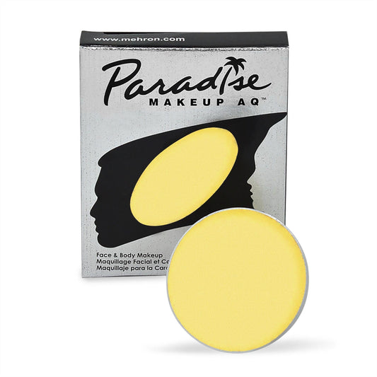 Mehron Makeup Paradise Makeup AQ Refill Size | Stage & Screen Performance, Face & Body Painting, Beauty, Cosplay, and Halloween | Water Activated Face