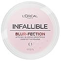L'Oreal Paris Infallible Blur-fection Longwear Loose Setting Powder, Blurring Face Powder With Up to 24HRs of Wear, Brightening Light Pink, 1 Kit