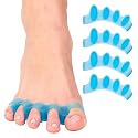 ZenToes Silicone Toe Spacers and Separators for Correct Toe Alignment, Bunion Relief, Hammertoe Straightener, Gel Orthopedic Corrector - 2 Pairs Beauty & Personal Care ZenToes