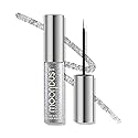 URBAN DECAY Moondust Liquid Glitter Eyeliner (Glamrock - Silver Glitter), Sparkly Eye Liner, Glitter Eyeshadow Topper, Universal Shimmering Shades, No