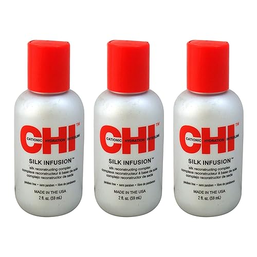 Silk Infusion Silk Reconstructing Complex by CHI for Unisex - 2 oz Reconstructing Complex - (Pack of 3)